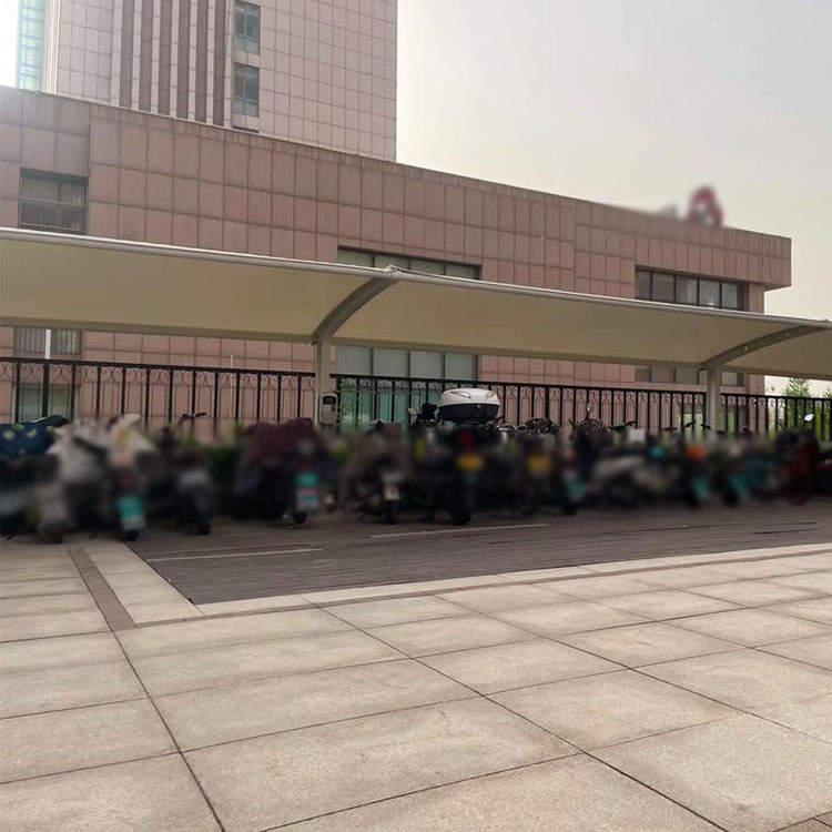 资阳膜结构电动车棚